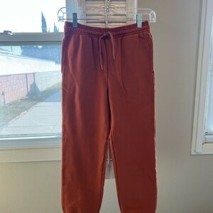 Gap Kids Rust Brown Sweatpants Generation Good Mostly Cotton Size Large 10 NEW